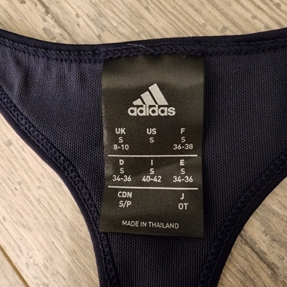 Adidas Racerback Tank Top Women's Small S Multicolored Black Activewear Athletic - Picture 5 of 5